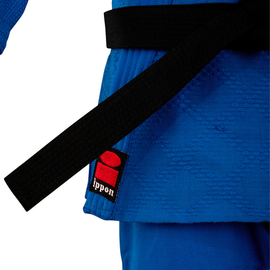 Essimo Ippon Blu 930g – Judogi da Competizione | Anti-Presa | Regular e Slim Fit | 160–190 cm