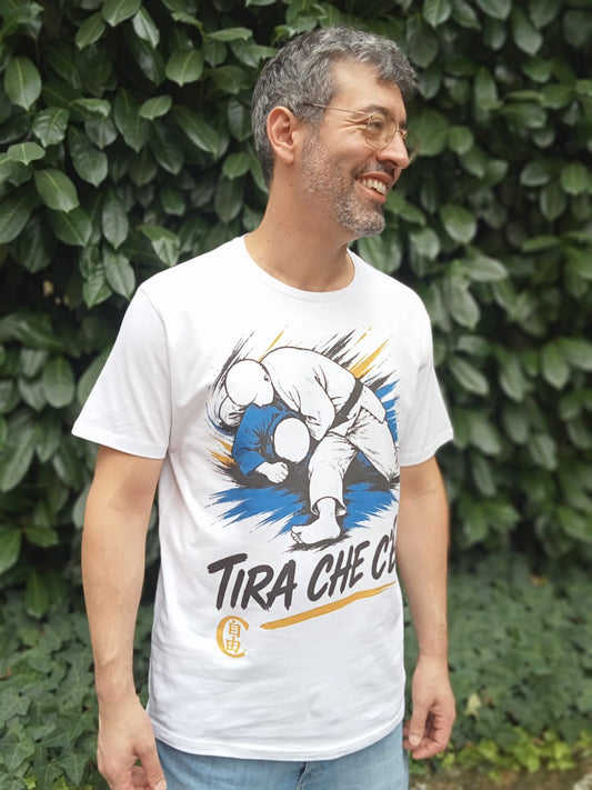 T-Shirt Streetwear "TIRA CHE C'È!" – Koshi-jime | Frasi da Palazzetto