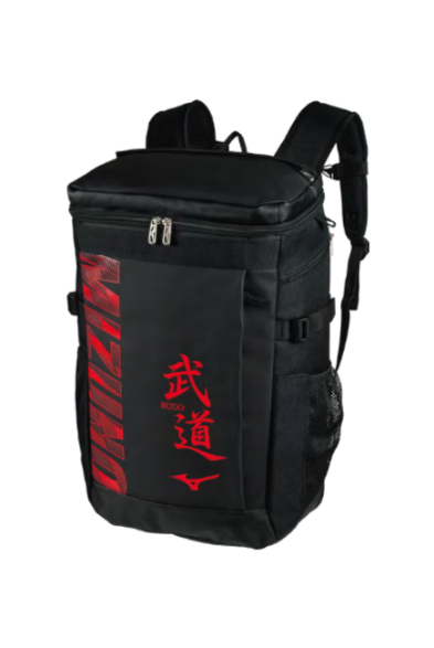 Mizuno Budo Bag 30L – Zaino Judo con Kanji Budo | 52x18x33 cm