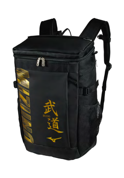 Mizuno Budo Bag 30L – Zaino Judo con Kanji Budo | 52x18x33 cm