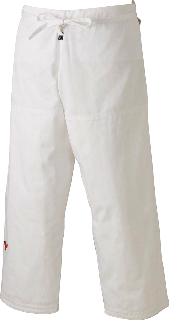 Mizuno Saiki Bianco 900g – Judogi Extra-Heavy | Dettagli Rossi