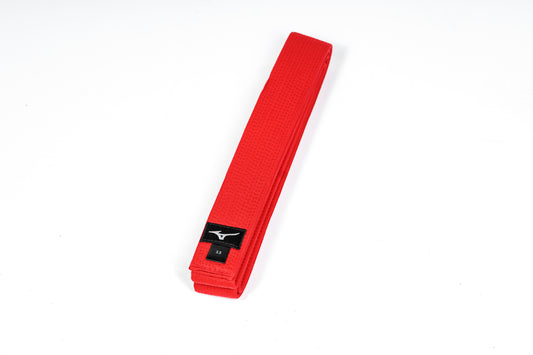 Mizuno Cintura Rossa Obi Akai 42mm – Competizioni Nazionali Judo