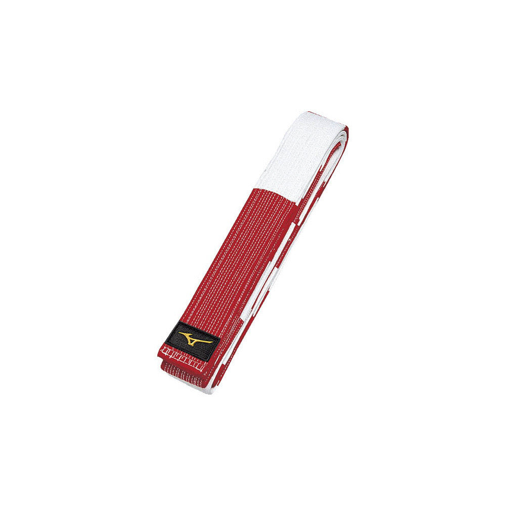 Mizuno Cintura Bianca e Rossa Obi Sensei 45mm – Made in Japan | Alti Gradi 6°-8° Dan