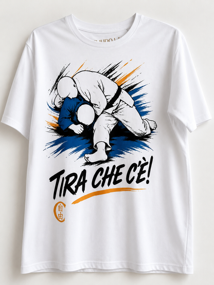 T-Shirt Streetwear "TIRA CHE C'È!" – Koshi-jime | Frasi da Palazzetto