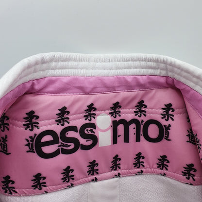 Essimo Wazari Pink Ladies 750g – Judogi Donna Slim Fit | Interno Rosa Sublimato | 150–175 cm