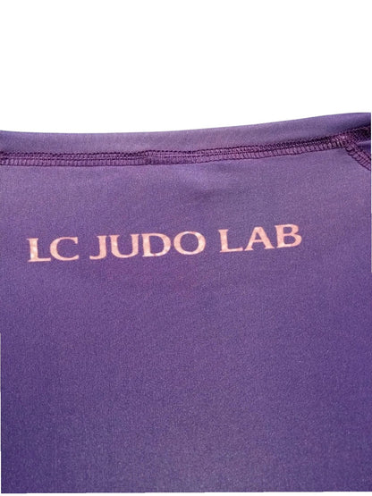 Maglia Tecnica Manica Lunga "REI" 礼 – Viola | Jiyū Line | Lycra® Compressiva | Edizione Limitata