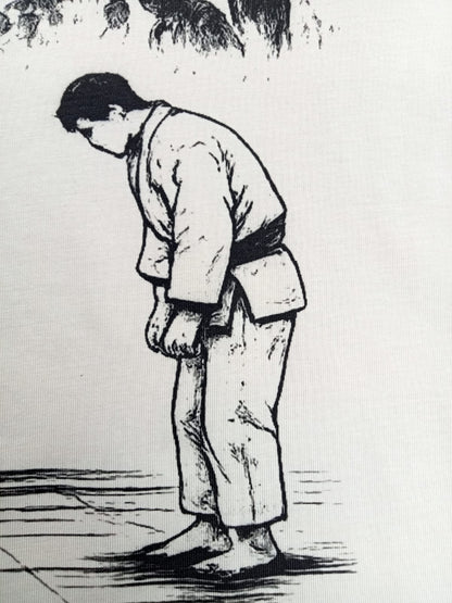 T-Shirt Streetwear "SHIDO WHITE" – Manga Edition | Frasi da Palazzetto