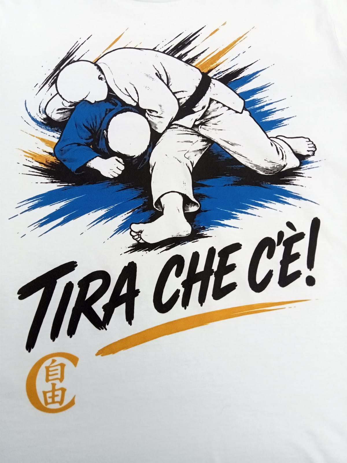 T-Shirt Streetwear "TIRA CHE C'È!" – Koshi-jime | Frasi da Palazzetto
