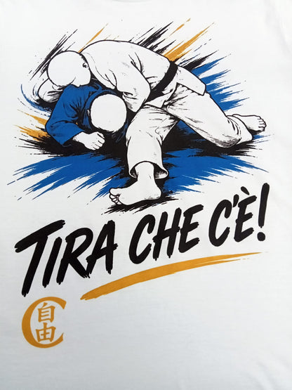 T-Shirt Streetwear "TIRA CHE C'È!" – Koshi-jime | Frasi da Palazzetto